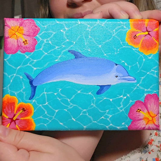 Dolphin Painting