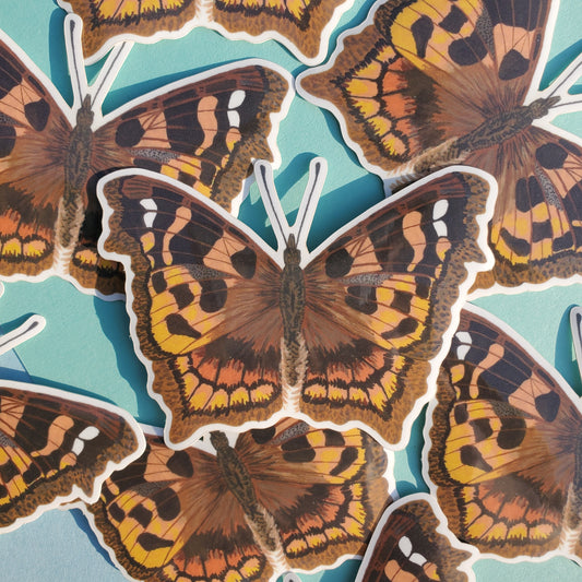 Copper Butterfly Sticker