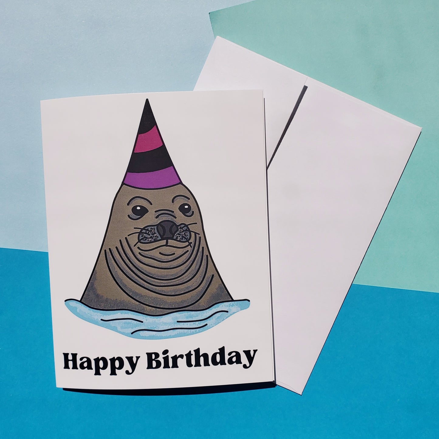 Birthday Seal Greeting Card