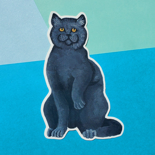 British Shorthair Cat Sticker