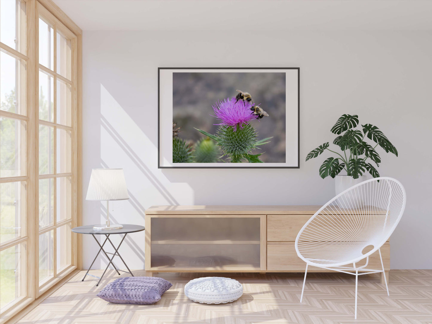 Two Friendly Bees PhotoPrint