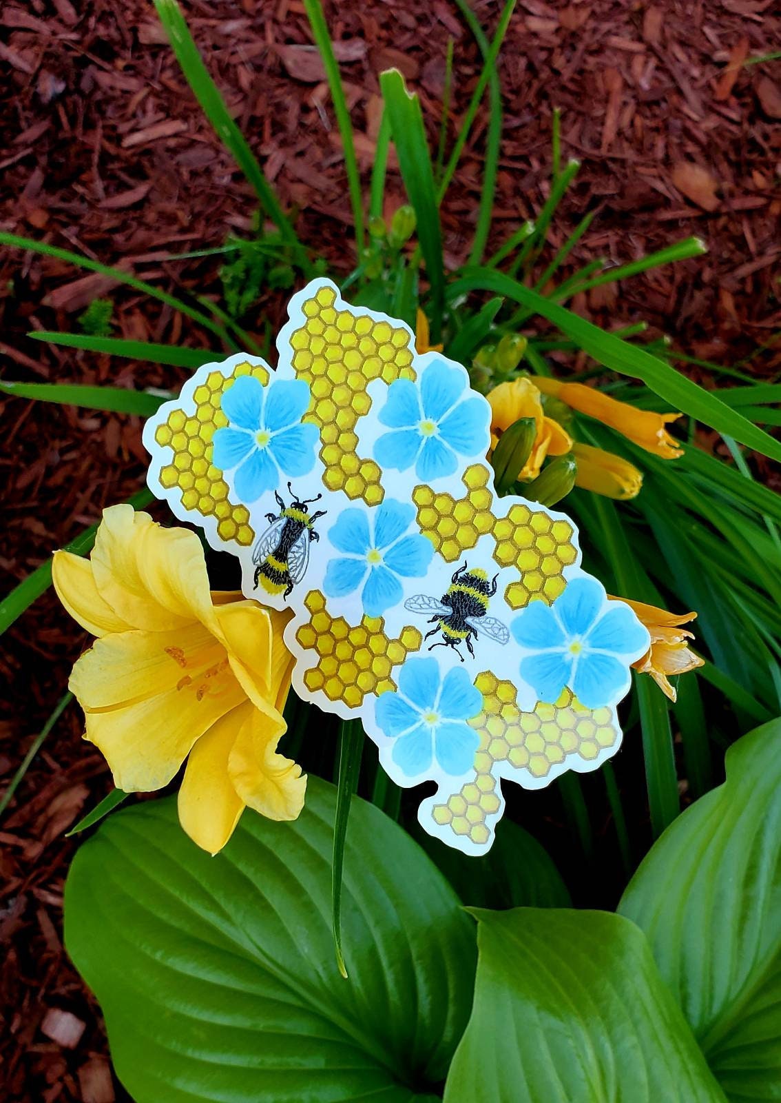Hive Sticker Bee Hive Sticker – Chelsea's Creations Art