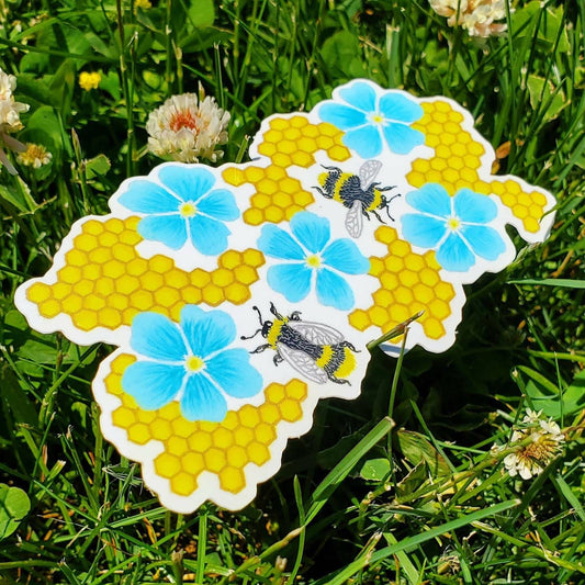 Bee Hive Sticker