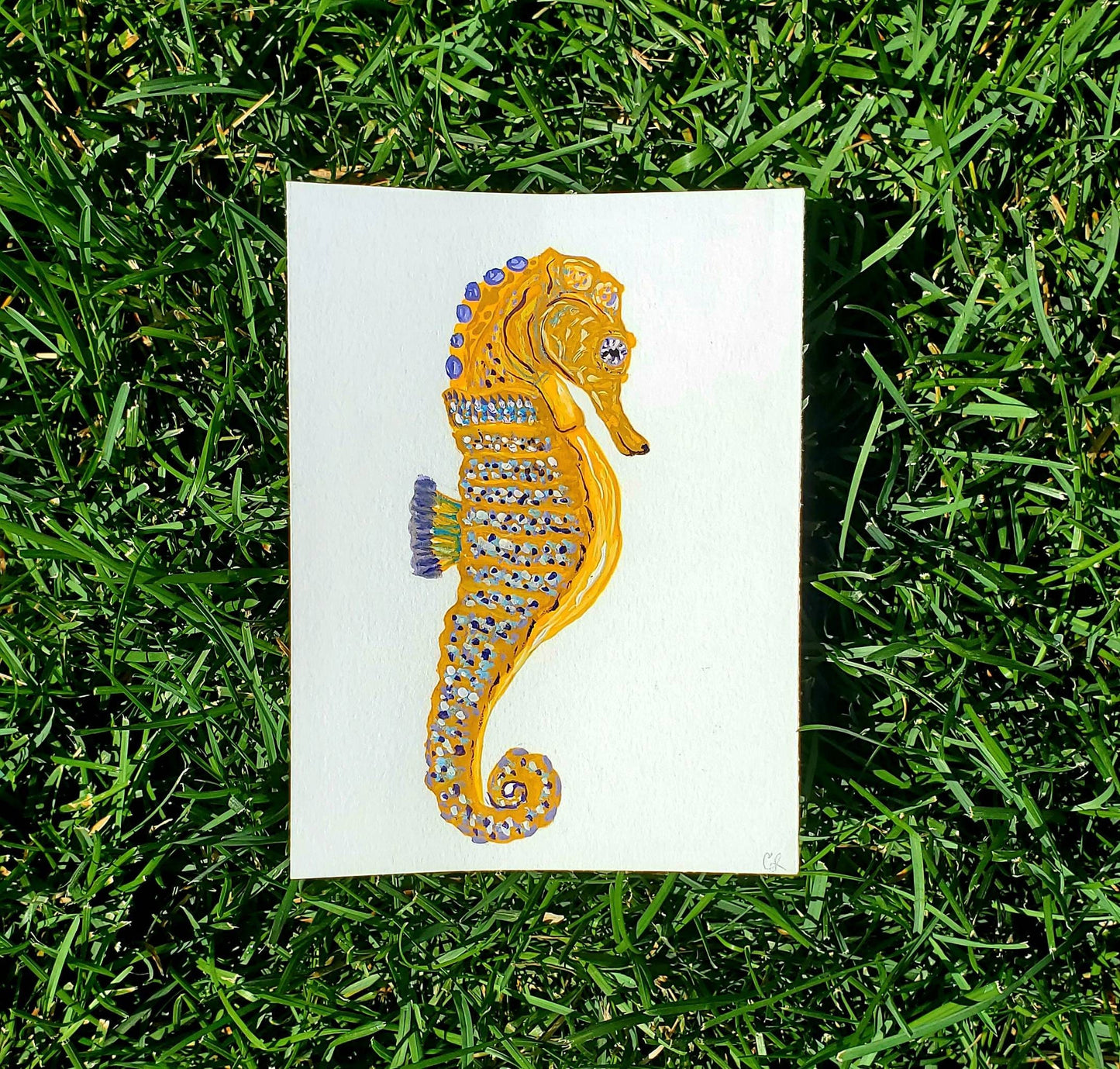 Sea Horse Painting