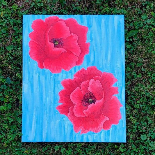 Poppy Painting