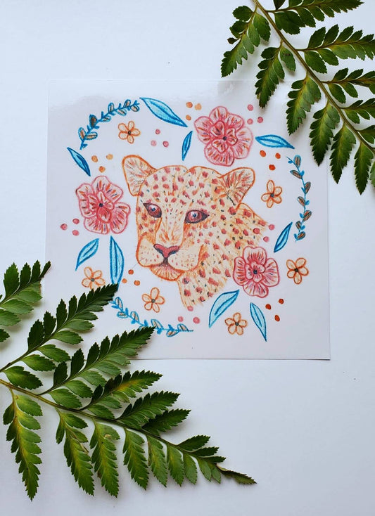 Cheetah-Spring Collection Print