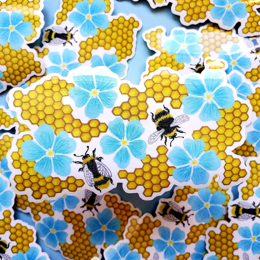 Bee Hive Sticker